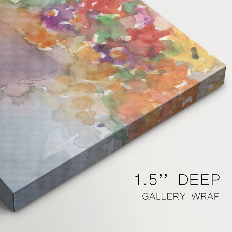 Garden Flair I -Galery Enveloppé Cavas, 24 x 36