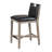 Lyzander Upholstered Faux Leather Counter Stool with Solid Wood Frame-88285003