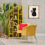 Feline Grace Black Cat Grey Framed Floater Canvas Wall Art by Jessica Beck-378191963-378191966