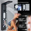 Panneau de douche 44,48 po avec pomme de douche fixe-80920087