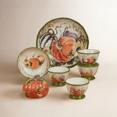 Harvest Morning Earthenware Soup Bowl