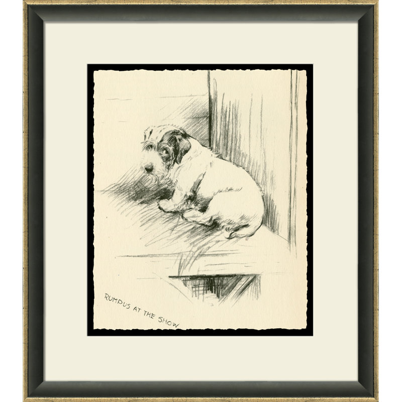 Rumpus At The Show Print