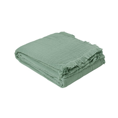Wimberly Cotton Solid Colour Bedspread