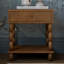 Ensemble de chambre à coucher en bois massif 3 pièces Eloise Busey-316560164-316560165