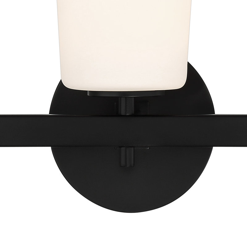 3 - Light Dimmable Vanity Light, Black