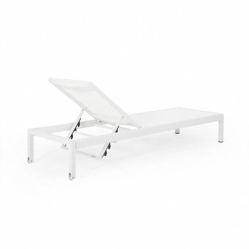 CHAISE CAPE CORAL KD CHAISE, Blanc