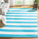 Morabito Hand Woven Cotton Striped Rug
