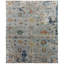 Heritage Bloom Handmade Wool Floral and Oriental Area Rug-1380060487