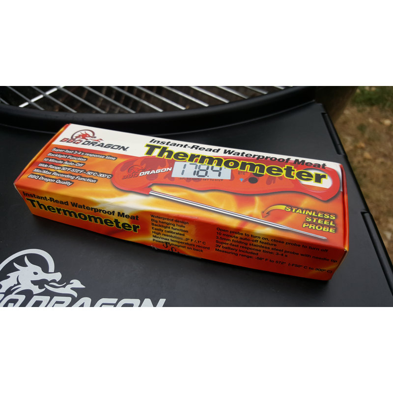 BBQ Dragon Instant Read Digital Meat Thermometer