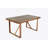 Acacia Wood Outdoor Dining Set (1 Table + 1 Bench + 4 Chairs) For Patio, Balcony, Backyard-195560458