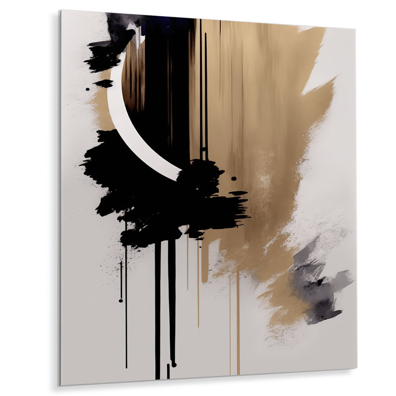 Disma Abstract Wall Decor on Metal, 32" H x 24" W x 1" D