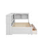 Lit de jour simple avec 2 tiroirs de rangement et ports USB-1389825442