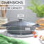 Belfry Kitchen Crowle 3.69 L Non-Stick Cast Iron Round Dutch Oven with Lid