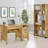 Antique Nutmeg 6-Tier Rectangular Bookcase