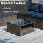 Ensemble de conversation modulaire avec foyer-802056882
