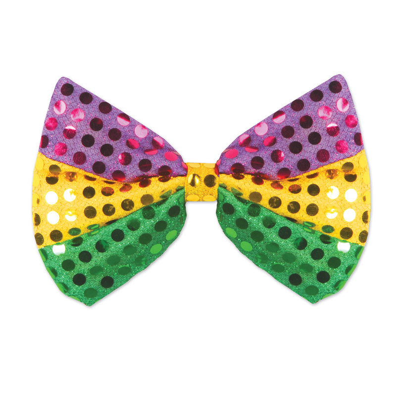 Nœud papillon Glitz 'N Gleam - 3 po x 6 ½ po - paquet de 12