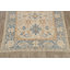 Tapis décoratif en laine noué à la main de conception unique noué à la main New Age Khotan/bleu 8 pi 2 po x 9 pi 11 po