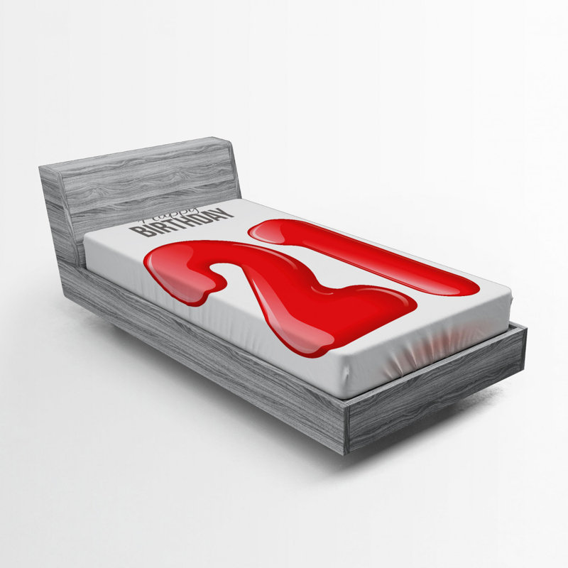 Drap-housse de 21ème anniversaire, Drap-housse de taille simple