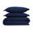 Super Soft 250 TC Microfibre Reversible Plain Duvet Cover Set-943128153-943128130