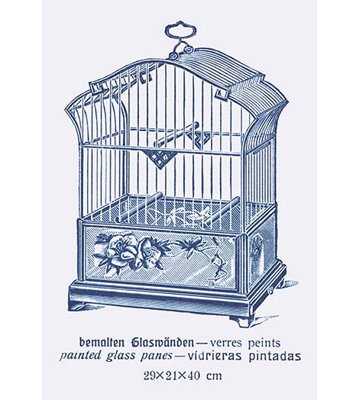 " Ornate Bird Cage D "