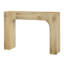 Console 47 po Farmhouse, table d'entrée étroite en bois derrière le canapé-1221415336
