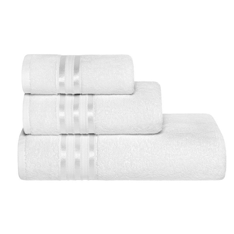 Arcadia Hand Towel, White