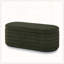 Banc de rangement moderne avec repose-pieds ovale-1129249537