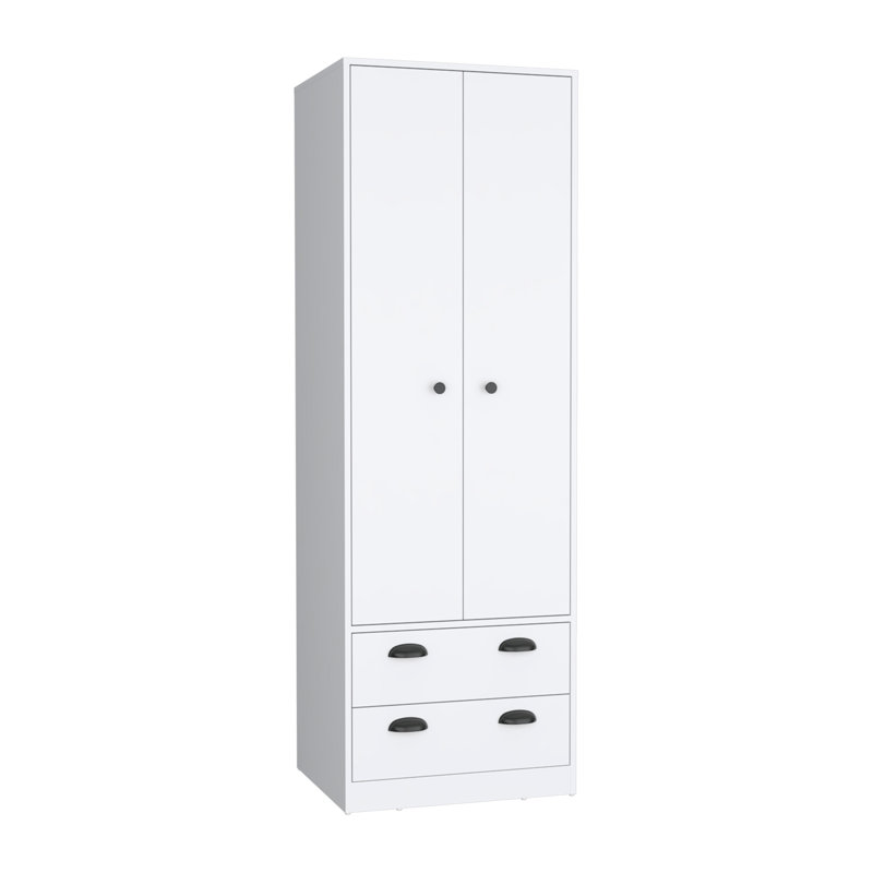 Armoire with Double Door and 2-Drawers