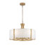 Lustre tambour 5 lumières à intensité variable-286929789