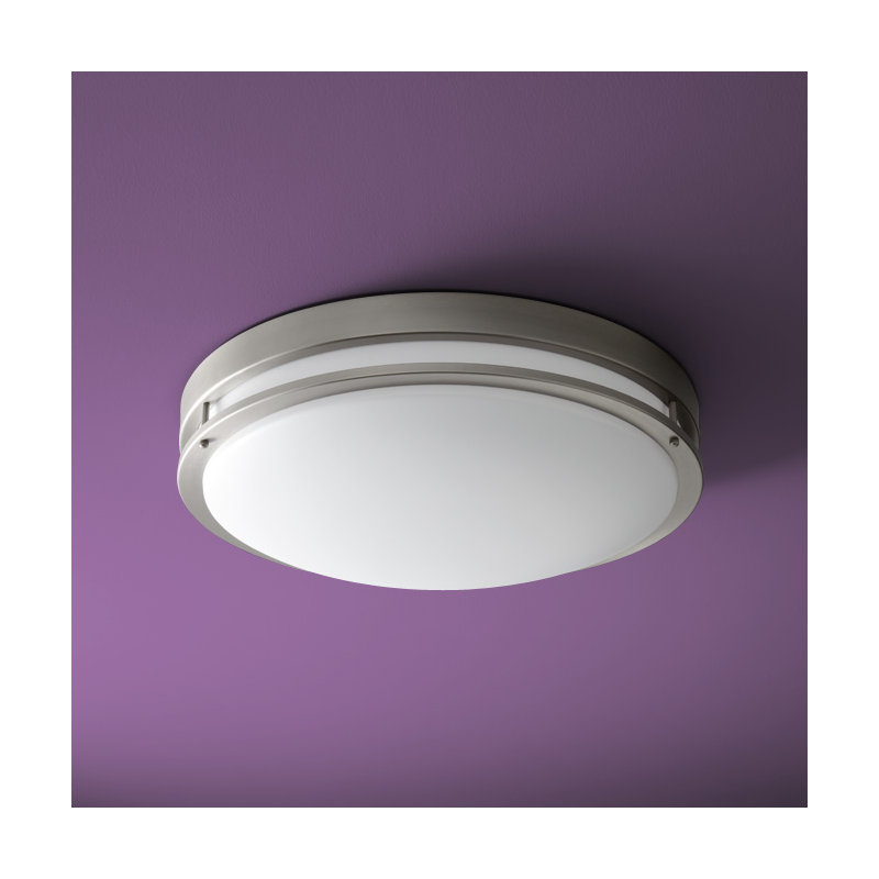 Paniagua Acrylic Flush Mount, 6.25" H x 24" W x 24" D