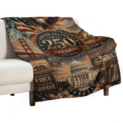 Jeté en flanelle Luxury