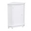 Armoire de salle de bain d'angle avec tablette réglable-181545464