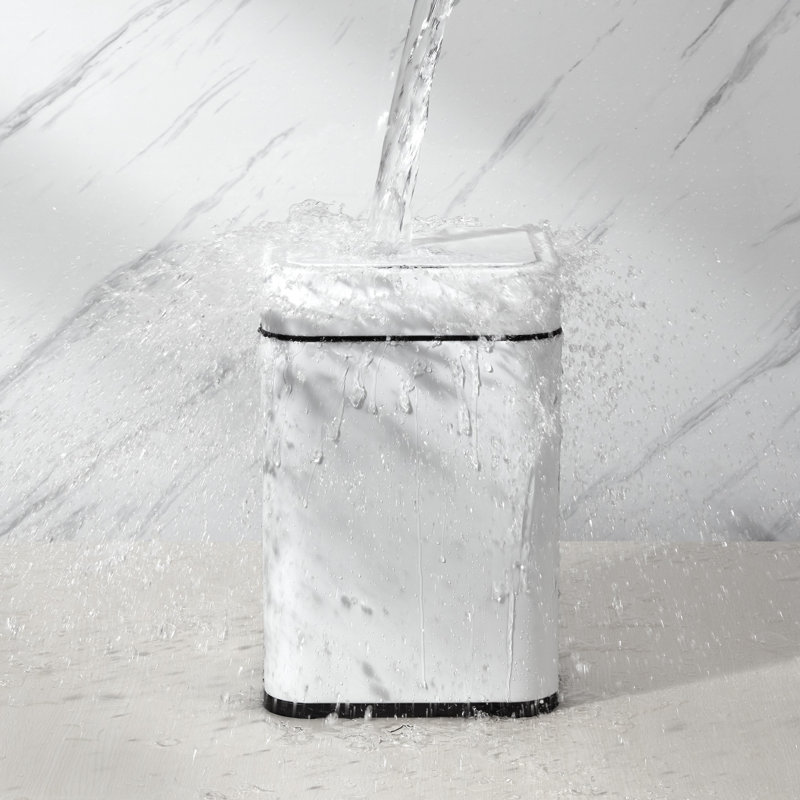 Echo Sensor Bin Matt White 10L