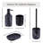 4-Piece Marble Bathroom Accessory Set-113839508