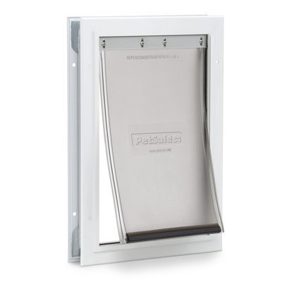 PetSafe® Freedom Aluminum Pet Door Medium, White