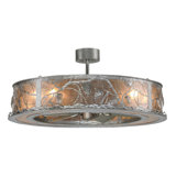 Whispering Pines Downrod Ceiling Fan