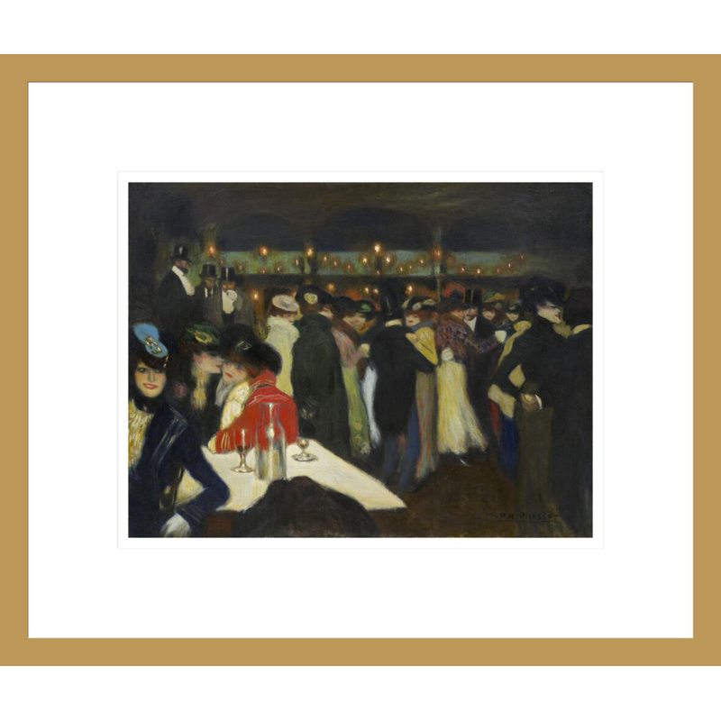 Le Moulin de la Galette par Pablo Picasso, impression giclée sur cadre, H 13,75 po x l 16,2 po