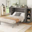 Lit escamotable avec tablettes et tiroirs Murphy-846556668-846556666