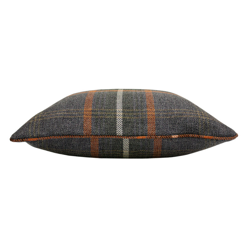 Alverson Plaid Square Throw Pillow Cover