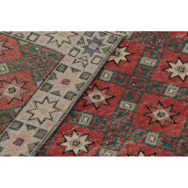 Vintage One-of-a-Kind 3'10X6'9 Hand Knotted Area Rug