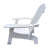 Outdoor Or Indoor Wood Adirondack Chair With An Hole To Hold Umbrella On The Arm-1858624433