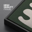 «Green Art Deco Retro Vintage Polygon Simple Modern Minimalist», reproduction d'art sur toile encadrée-1837718117-1837718138