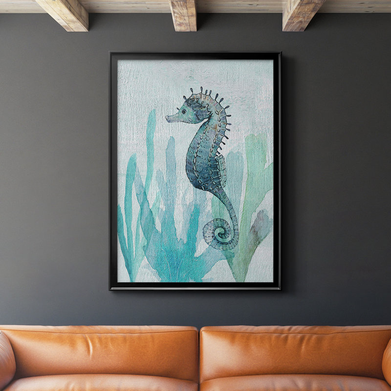 Seahorse II par - sur, Noir, noir, noir, noir, H 24,5 po x l 18,5 po