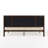 Martha Stewart Jett Wooden Platform Bed With Upholstered Base And Triple Inset Headboard-97967480-97967479