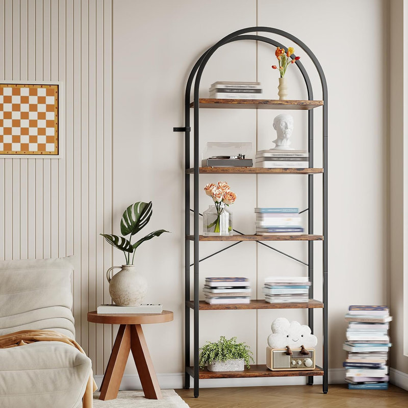 180cm H x 60cm W Bookcase, Brown