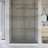 56-60 "W X 76" H Single Sliding Frameless  Shower Door In Brushed Nickel Finish-116309928