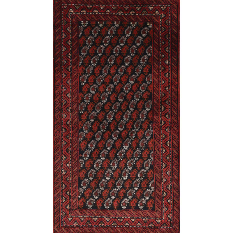 Tapis rouge à motif sud-ouest, Rectangle 8 pi x 10 pi