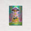 Art mural en métal Red Barrel Studio® «Ufo Steal Cowboy» par Dean Russo-1096708540