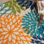 Tapis intérieur/extérieur Alsaedi floral vert/bleu/orange-1240071295