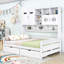 Lit de jour en bois avec deux tiroirs, tablettes et armoire tout-en-un-1529632604-1529632605